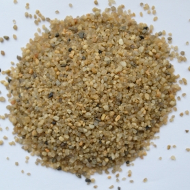 Кварцевый песок окатанный фракция 1.0-3.0 мм